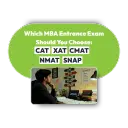 Which MBA exam should you choose: CAT, XAT, CMAT, NMAT or SNAP