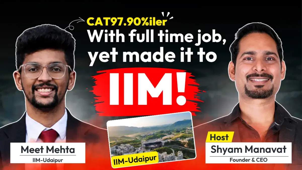 How to Start CAT Preparation While Working a Full-Time Job: Lessons from a 97.90 Percentiler