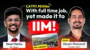 How to Start CAT Preparation While Working a Full-Time Job: Lessons from a 97.90 Percentiler