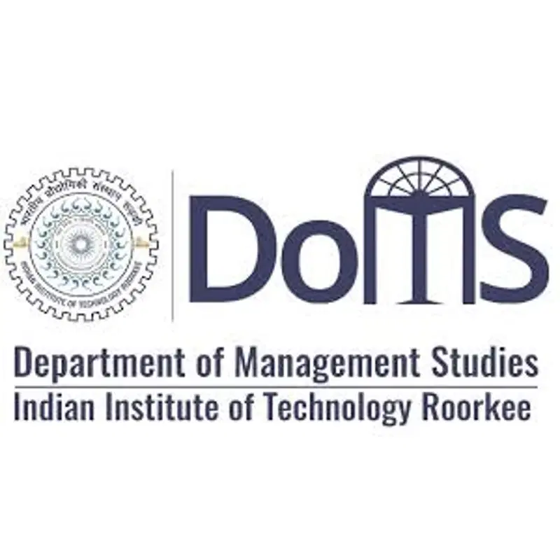 Department of Management Studies (DoMS), IIT Roorkee Logo
